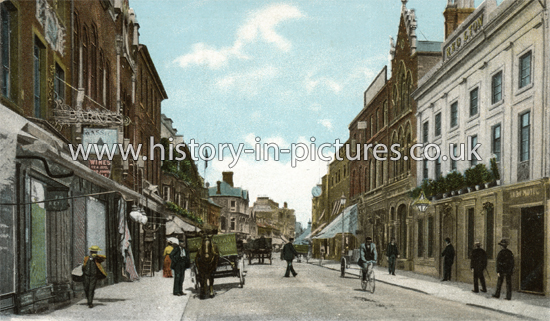 The High Street, Bedford, Bedfordshire. c.1905